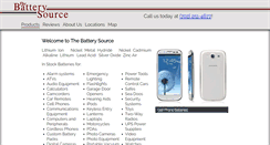 Desktop Screenshot of batterysourcenv.com